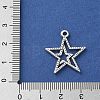 Tibetan Style Alloy Pendants PALLOY-O002-06A-AS-3