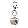 Iron Bell Pendant Decoration HJEW-JM02227-03-1