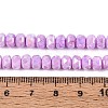 Anti-Tarnish Electroplate Glass Beads Strands GLAA-T025-6mm-11D-2