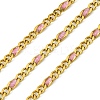 Ion Plating(IP) 304 Stainless Steel Enamel Chains CHS-Q005-06G-04-1