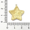 Ion Plating(IP) 304 Stainless Steel Pendants STAS-B058-26G-09-3