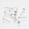 304 Stainless Steel Stud Earring Findings X-STAS-P208-02P-01-1