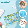 240Pcs 8 Colors Transparent Glass Beads Strands GLAA-YW0005-30-3