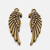 Tibetan Style Alloy Pendants TIBEP-60559-AB-FF-1