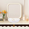 Shell Shaped Porcelain Jewelry Storage Display Trays for Rings AJEW-SP0006-06A-01-7