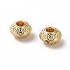 Rack Plating Zinc Alloy Spacer Beads PALLOY-F305-01G-1