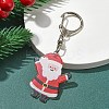 Christmas Theme Acrylic Pendant Decoration HJEW-YW00032-01-1