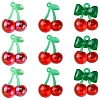10Pcs 3 Styles Transparent Acrylic Pendants OACR-FS0001-82-1