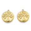 Ion Plating(IP) 304 Stainless Steel Pendants STAS-N098-210LG-3
