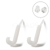 Hypoallergenic Bioceramics Zirconia Ceramic Stud Earrings EJEW-F340-04J-1