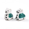 Handmade Porcelain Beads PORC-N009-09B-1