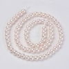 Eco-Friendly Glass Pearl Beads Strands HY-A008-8mm-RB091-2