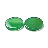 Natural Green Onyx Agate(Dyed and Heated) Cabochons G-Q018-08A-2