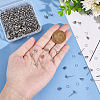 Unicraftale 200Pcs 304 Stainless Steel Ball Post Stud Earring Findings DIY-UN0004-37-3