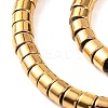 Electroplated Synthetic Non-magnetic Hematite Beads Strands G-H027-G01-03-4