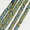 Electroplate Non-magnetic Synthetic Hematite Beads Strands G-J167-02-1