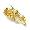 Fashion Golden Zinc Alloy Enamel Pins JEWB-D068-01G-05-2