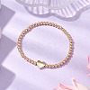304 Stainless Steel Round Beads Stretch Bracelets BJEW-JB11216-2