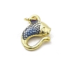Brass Enamel Pendants KK-P338-07A-G02-2