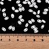 Opaque Colours Luster Glass Seed Beads SEED-T006-02L-4