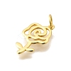 Valentine's Day 925 Sterling Silver Rose Pendants STER-G046-01G-2
