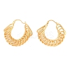 Brass Hoop Earring for Women LS-EJEW-L288-001G-2