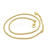 Rack Plating Brass Round Snake Chain Necklaces for Women NJEW-C059-27G-1
