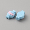 Opaque Resin Imitation Food Cabochons RESI-WH0036-11F-1