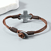 Minimalist Alloy Cross Link Bracelets FS-WG2B765-01-1