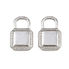 304 Stainless Steel Pendants STAS-L303-02P-1