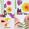 PVC Self Adhesive Wall Decorative Stickers STIC-WH0002-037-6