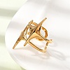 304 Stainless Steel Cuff Open Rings for Women RJEW-L342-02G-3