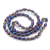 Electroplate Glass Beads Strands EGLA-T020-11-3