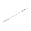 201 Stainless Steel Beadable Double Head Cuticle Pusher Nail Tools LS-STAS-R161-01P-3