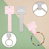 200Pcs 2 Colors Paper Hair Clip Display Cards CDIS-NB0001-35-3