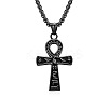 Egyptian Ankh Cross 304 Stainless Steel Pendant Necklaces FS-WGB3CB3-03-2