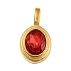 Golden Plated 304 Stainless Steel Rhinestone Pendants LS-STAS-Q253-01G-06-1