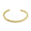 Brass Cuff Bangles BJEW-D039-10A-G-2