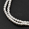 Electroplated Shell Pearl Beads Strands BSHE-K017-2mm-3
