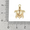 Brass Micro Pave Cubic Zirconia Pendants KK-I719-33G-3