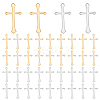 40Pcs 2 Colors Brass Pendants KK-AR0004-56-1