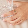 Number Pendant Necklace & Open Cuff Ring JX202A-6