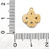 304 Stainless Steel Cubic Zirconia Pendants STAS-R141-01G-03-3