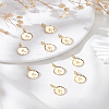 10Pcs Alloy Pendants FIND-LP0003-36A-1