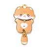 Alloy Enamel Pendants FIND-C037-18G-04-1