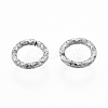 Non-Tarnish 304 Stainless Steel Open Jump Rings STAS-N092-167C-01-3