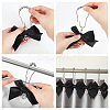 20Pcs Iron Shower Curtain Rings for Bathroom HJEW-PH02202-3