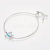 Adjustable Brass Bolo Bracelets BJEW-I240-01P-02-1