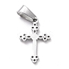 Non-Tarnish 304 Stainless Steel Pendants STAS-L216-36P-1