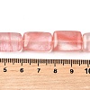 Cherry Quartz Glass Beads Strands G-S386-A09-5